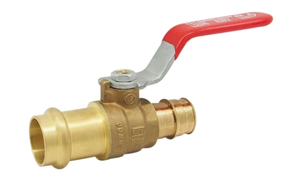 5014AB3/4 RWV 5014AB 3/4 LF FP BRS BALL VALVE PRS x PEX F1960 from REDWHITE