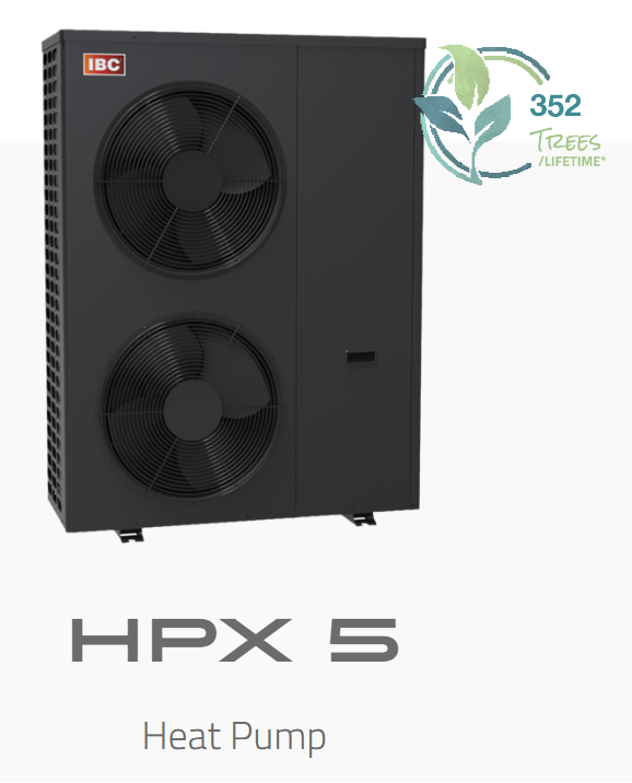 1028789                        IBC HPX5 5 TON - AIR TO WATER HEAT PUMP from
