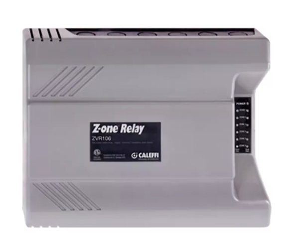 525724                         CALEFFI ZVR106 ZONE VALVE RELAY 6ZN Z-ONE fr