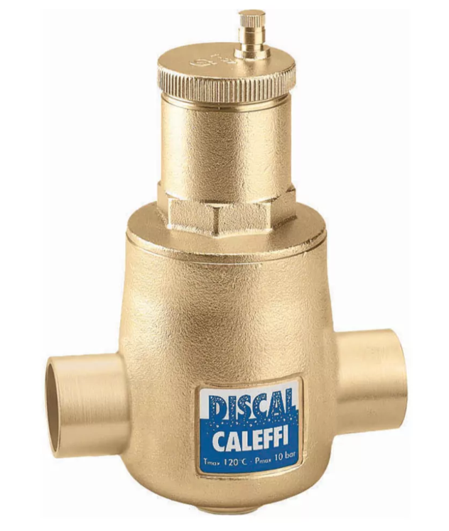 986396                         CALEFFI 551035A 1-1/4 SWT DISCAL AIR SEPARAT