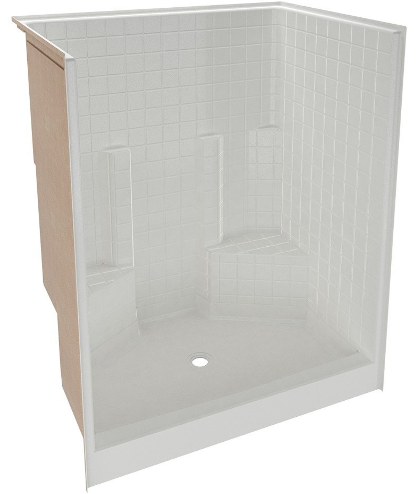 1020154                        FIBERCARE ES60-42-72 60X42 SHOWER TILE W/SEA