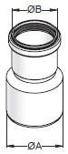 1047092                        ECCO 190227 302PRED 3x2 PP REDUCER from ECCO