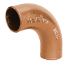 HPNH16 CHAR HP-NH-16 2 HP EDGE SHORT SWEEP EPOXY NO-HUB MEDIUM 1/4 BEND fro