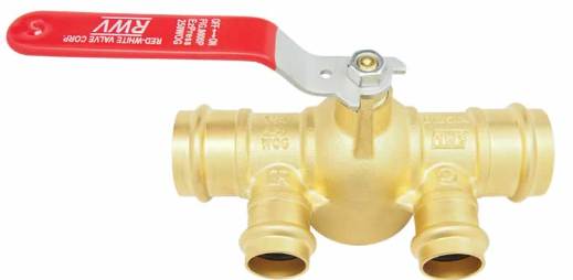 1075000                        RWV 8000P 2x2 CLOSELY SPACED TEE VALVE EzPRE