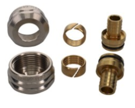 670161                         REHAU 418318-001 5/8 RAUPEX R-20 NICKEL PLTD