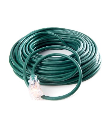 5424                           V-10158 EXTENSION CORD 100ft 16/3 GREEN WITH