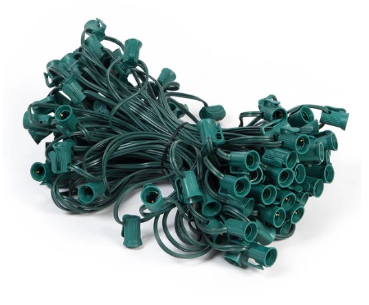 650073                         V-10150-C3 SC3 C7/E12 120ft GREEN WIRE 12in