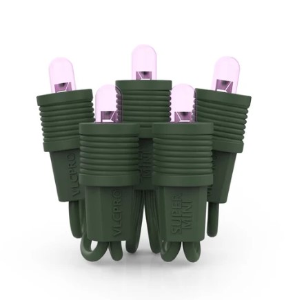 556175                         V-11053 SUPER MINI LED PINK 50 LIGHT SET GRE