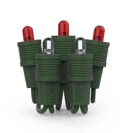 450846                         V-10840 SUPER MINI LED PEPPERMINIT WINTWHT/R