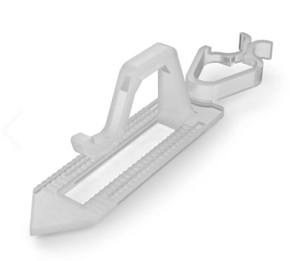 656677                         V-20621 CLAY TILE CLIP SOLD/bg 100/bg FOR C7