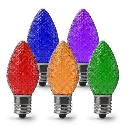 650642                         V-11161 C7/E12 SMD FACETED MULTI LED BULB SO