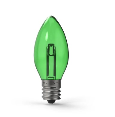 671695                         V-20555 C9/E17 SMD PROJ GREEN TRANSPARENT LE