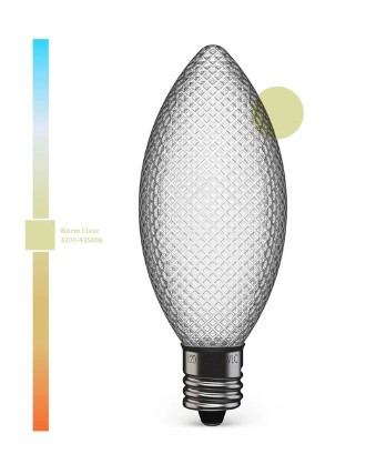 772353                         V-20734 C9(E12) SMD LED- FACETED- WARM CLEAR
