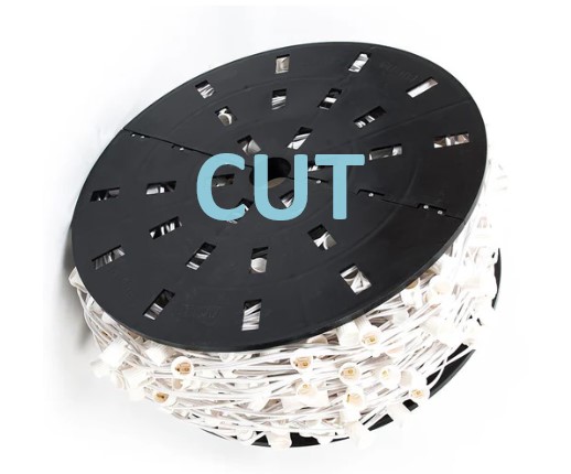 304248                         V-10151-C3CUT C7/E12 WHT CUT WIRE **SOLD ONL
