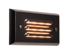 1104027                        AL SL25-LED-BLK INTEGRATED LED STEP LIGHT BL