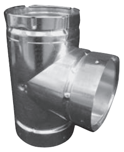 1032831                        ECCO 210544 5DWT4 5X5X4 DOUBLE WALL TEE from