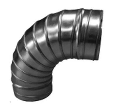 213393                         6IN 26GA 90 DEGREE SPIRAL ELBOW from SMFIT