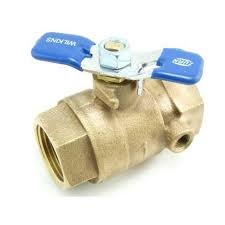 2-850T WIL 2 850-T BRS BV W/TAP NP THRD - BALL VALVE --- NON POTABLE --- BL