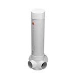575P NDS 575P 4 PVC DIVERTER VALVE WHITE 4 4IN OUTLETS 30 H W/3-WAY VLV STE