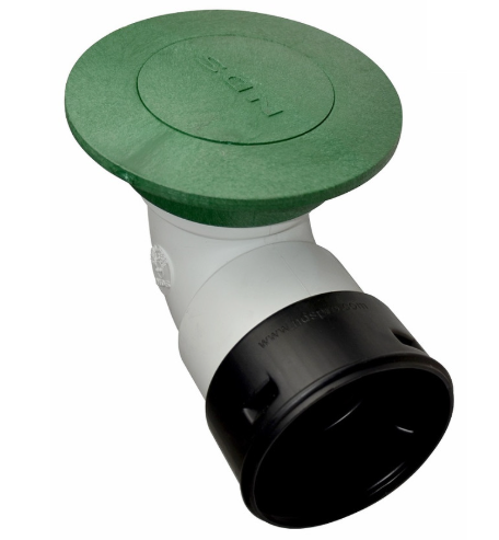 324 NDS 324 3 POP-UP DRAINAGE EMITTER GREEN W/ 3 ELBOW & ADAPTER FOR CORR P