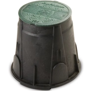 464138                         RB VB-7RND 7in RND VALVE BOX W/ GREED LID A1