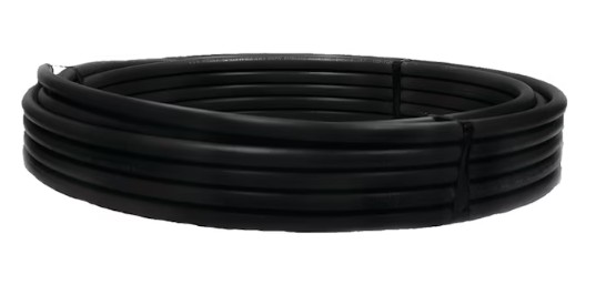 80345                          2x100 IPS 125/160# BLACK PE POLY PIPE HDPE S