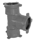 256458                         LEEMCO SB-444T 4x4 TEE IPS BBB BELL x BELL x