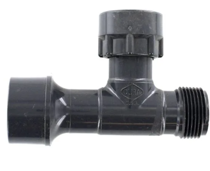 301-011 DURA 301-011 SINGLE MANIFOLD TEE 1 SLIPxMIPTxSWIVEL W/ 021 O-RING G