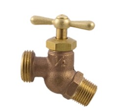 834768                         AQLINE HB-050M 1/2 BRASS HOSE BIBB  NO-KINK