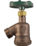 930LF ARHD 930LF 1 FIP GARDEN VALVE W/HANDWHEEL BENT NOSE from ARRWHEAD