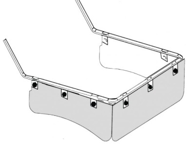 976196                         EARTHWAY 60600 DEFLECTOR ASSEMBLY  USE W/909