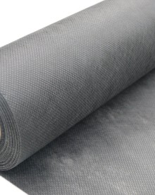 136090                         GREY WEED FABRIC 9x300 3.4OZ POLYSPUN 6100.3