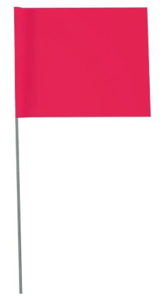 293980                         P458WF FLO RED SPRINKLER FLAG from SPRFLAG