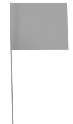 294230                         P458W SILVER SPRINKLER FLAG from SPRFLAG