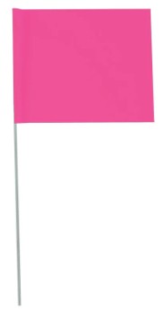 9706                           P458WF FLO PINK SPRINKLER FLAG from SPRFLAG