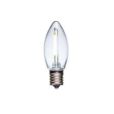 5111                           V-10357 C9/E12 INCANDESCENT CLEAR 7W TRANSPA