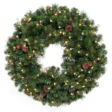 5995                           WD-BF-1014 BLACK FOREST 36in PRELIT WREATH W
