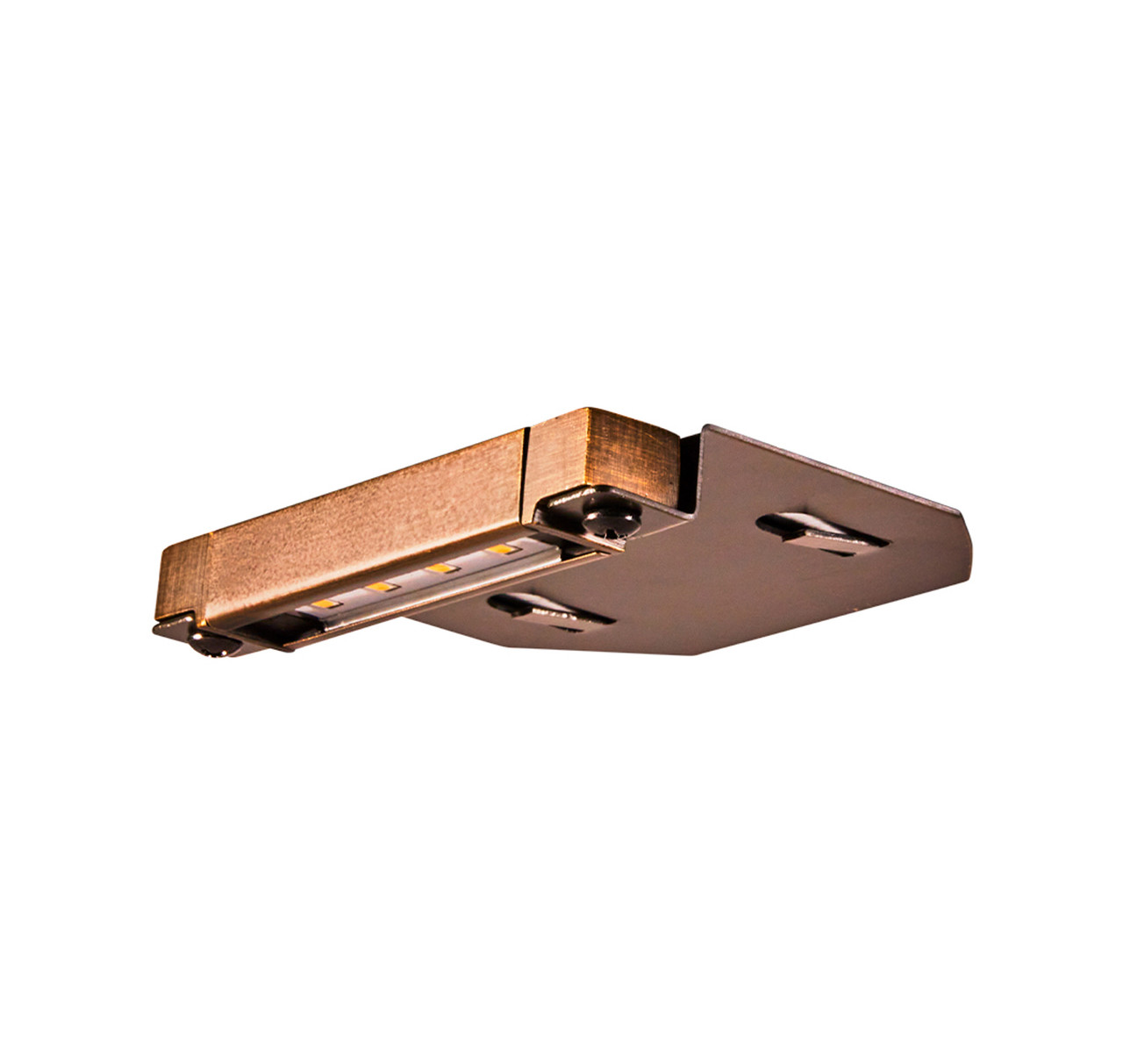 620430                         AL SL65-LED 4in STEP LIGHT BRASS 3W LED BIPI