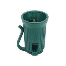 867646                         V-20603-C3 GREEN C9(E17) REPLACEMENT SOCKET