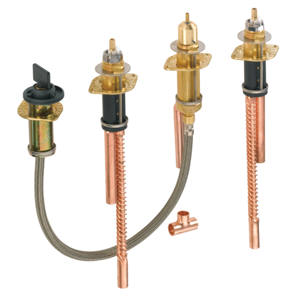 R64707 BRIZO R64707 ROMAN TUB RI VALVE 4 HOLE - W/HS - ROUGH-IN from BRIZO