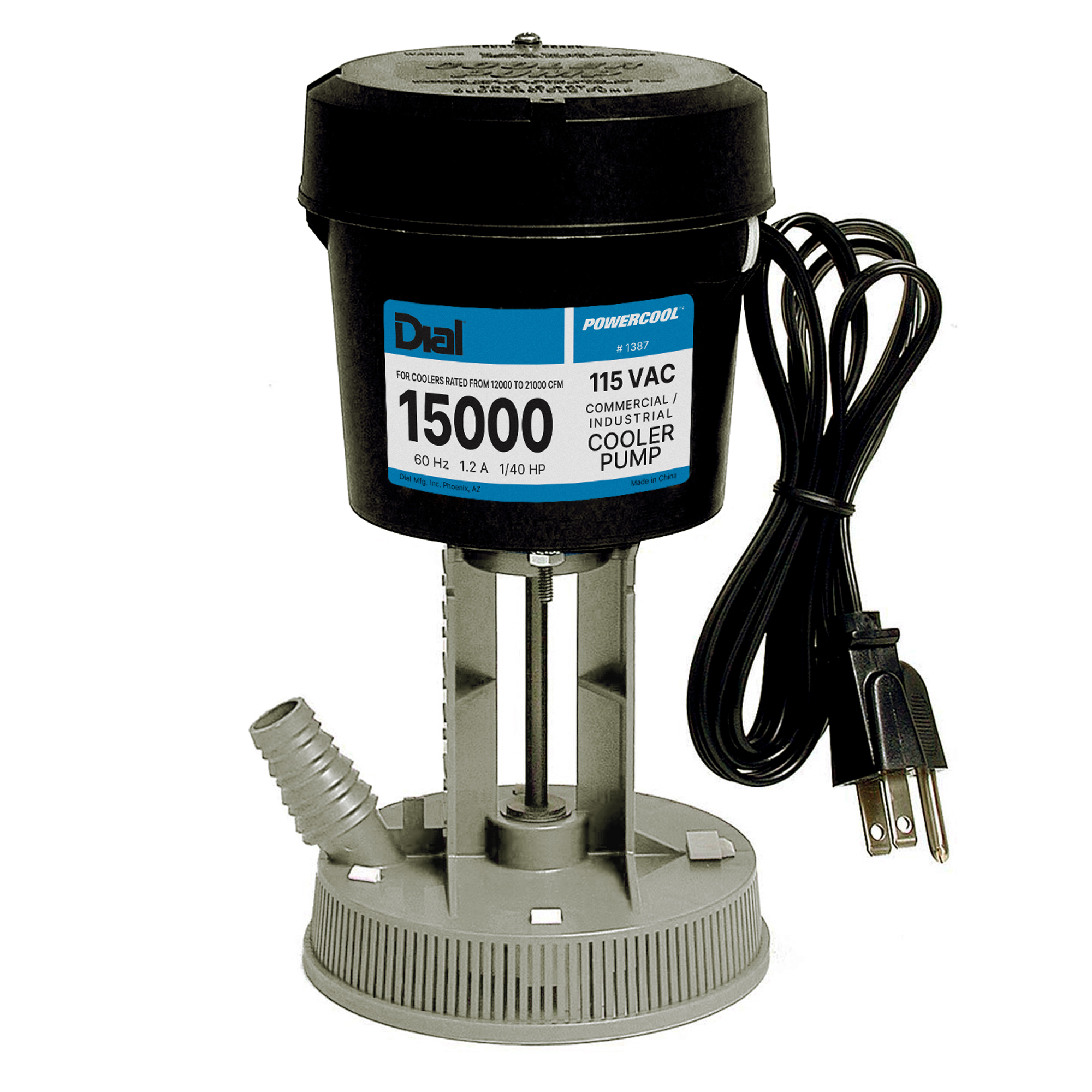19445                          DIAL 1387 11-21000 CFM 115V PUMP 1023 from D