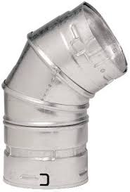195032                         METAL-FAB 4M45/60 45/60DEG ADJUSTABLE ELBOW