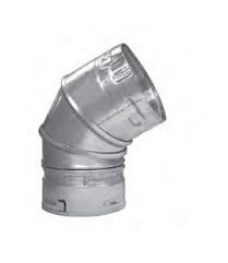 182750                         METAL-FAB 8M45/60 ADJUSTABLE 45/60DEG ELBOW
