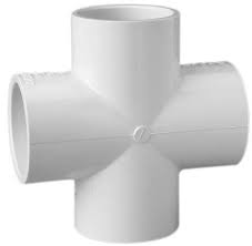 420-005 420-005 1/2 PVC S40 SSSS CROSS SLIPxSLIPxSLIPxSLIP from SPEARS