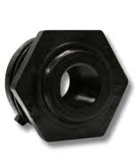 387473                         ATL HA4000 4 POLY BULKHEAD FITTING BLACK - 3