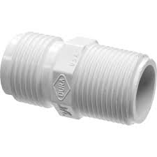 503-007 DURA 503-007 3/4MHTx3/4MPT HOSE FTG 3/4 MHT x 3/4 MIPT WHITE PVC HO
