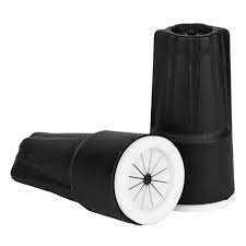 3831                           KING 61135 BLK/WHT WIRE NUT 25/bg **SOLD/ea*