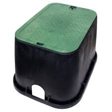 D12-BAMR NDS D12-BAMR 14x19x12 AMR VALVE BOX WATER METER BLACK/BLACK BX/CVR