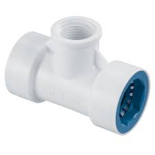 575461                         HR PVCL-402-101 3/4x1/2 PVC-LOCK TEE 3/4 PVC