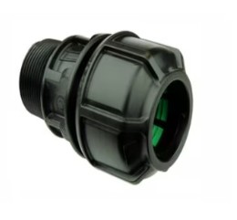 75-33088 75-33088 2 HDPE HARCO MALE ADAPTER **GREEN** from PHILMAC